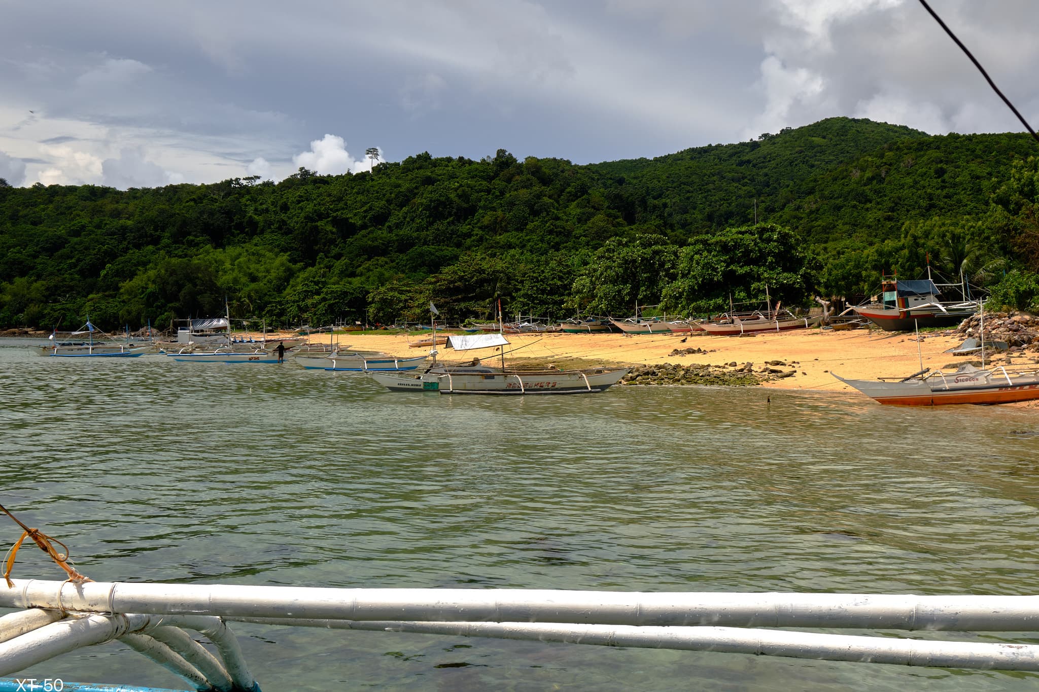 Gigantes shoreline