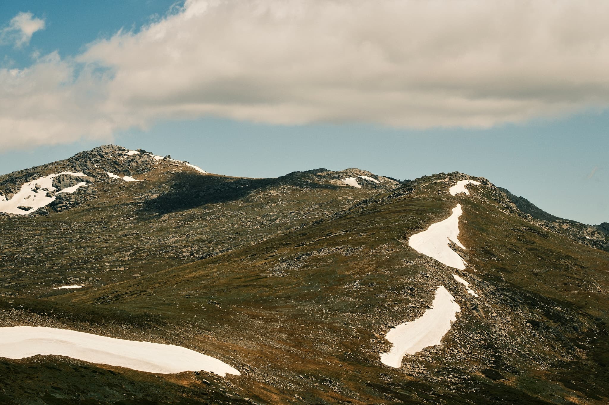 Kosci alpine terrain