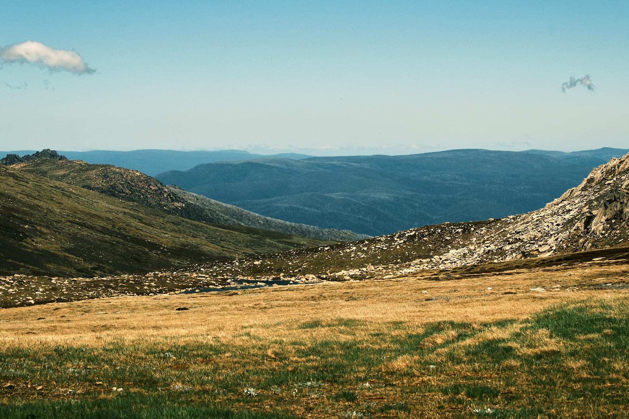 Kosci alpine ridge