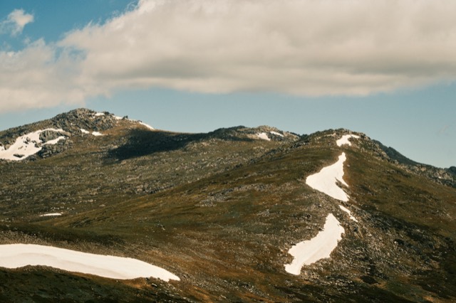 Kosci alpine terrain